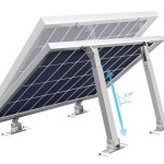 Montagepaket Solarmodul Aufsteller